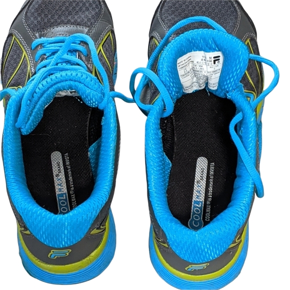 Fila cool Max memory foam running athletic trainers sneakers shoes 9.5 US - Picture 10 of 12